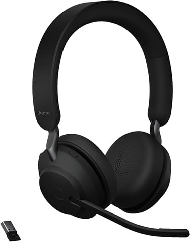 Jabra Evolve2 65 USB-A MS Wireless Stereo Headset Black, B(No