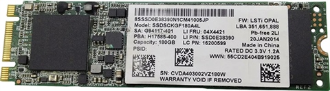 Intel Pro 1500 (SSDSCKGF180A4L 2280 180GB SATA CeX (AU