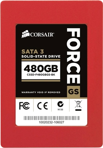 Solid State Ssd Sata Corsair Corsair Force Series GS 480GB SATA