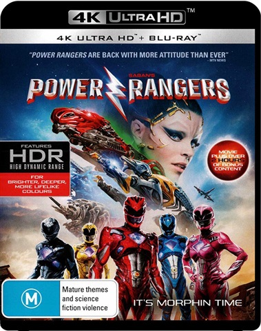 Power Rangers: The Movie (M) 2017 4K UHD+ BR CeX (AU): Buy