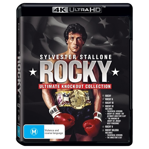 Rocky - The Knockout Collection (M) 4K UHD 7 Disc - CeX (AU): - Buy ...