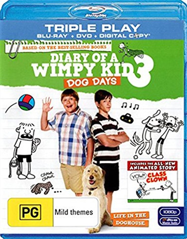 Diary Of A Wimpy Kid 3: Dog Days BR+DVD - CeX (AU): - Buy, Sell, Donate