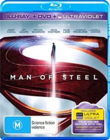 Man Of Steel (M) 2013 (BR+DVD) CeX (AU): Buy, Sell, Donate