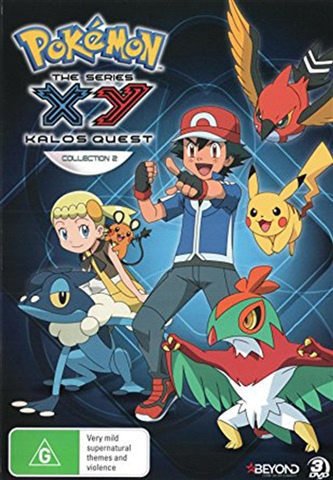Pokemon Xy Kalos Quest Collection 2 3 Disc Cex Au Buy Sell Donate