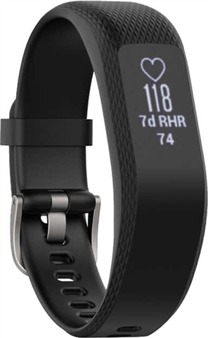 Garmin Vivosmart HR and Smart Activity Tracker -Regular, Black