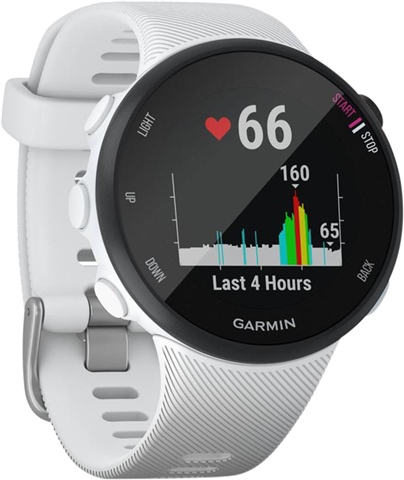 Garmin Forerunner® 45S GPS Running Watch in White