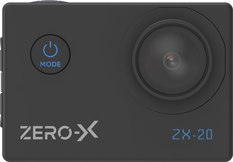 Zero-X ZX-40 4K UHD Action Camera with Dual Display Wi-Fi, B Zero-X ZX-40 4K UHD Action Camera with Dual Display Wi-Fi, B