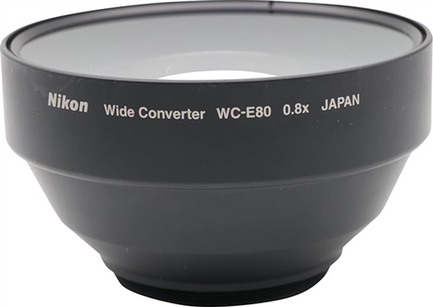 Lente Nikon Wide Converter WC-E80 0.8x (Reacondicionado Grado A
