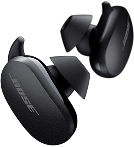 BOSE QuietComfort Wireless Noise-Cancelling In-Ear Earbuds Black