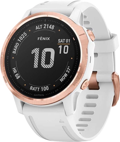 Garmin Fenix 6S Pro Sports Watch Rose Gold/White, A CeX (AU