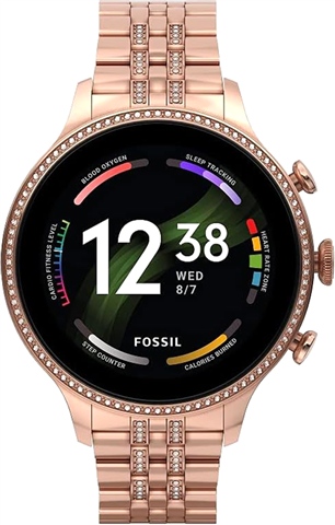 【期間限定値下げ】FTW6077 fossil スマートウォッチ　ローズゴールド ローズゴールドトーン ステンレススチール ジェネレーション6