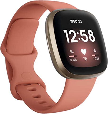 Fitbit Versa Health Fitness Smartwatch Pink/Gold, B CeX - Main Image