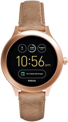 Fossil Gen Venture FTW6005 Rose Gold/Sand Leather, B CeX (AU