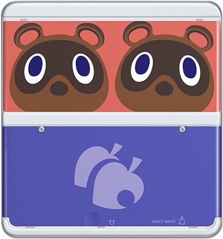 NEW 3DS Cover Plate Animal Crossing Timmy Tommy Purple CeX (AU