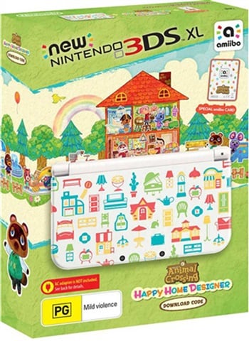 NEW 3DS XL Animal Crossing: Happy Home Designer (No Game