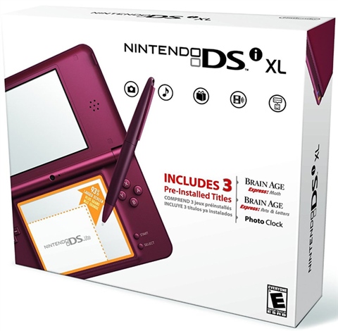 Nintendo DSi XL Burgundy