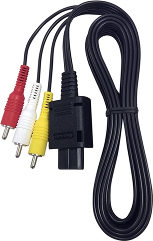 n64 red white yellow cord