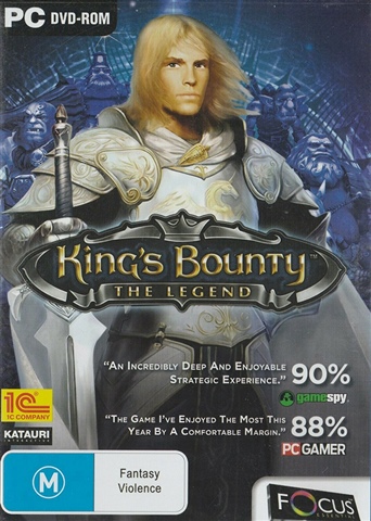 Carátula oficial de King's Bounty: The Legend - PC