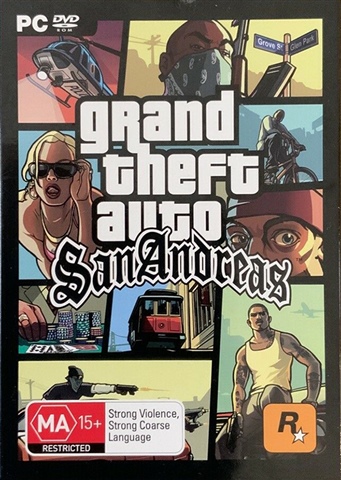 Grand Theft Auto San Andreas CeX (AU): Buy, Sell, Donate