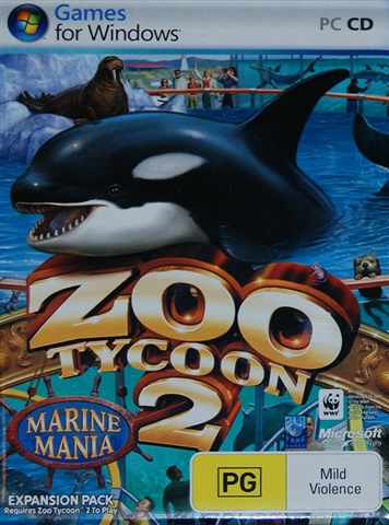 Zoo Tycoon 2 Marine Mania Expansion Pack PC Game
