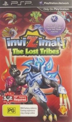 Jeu Invizimals The Lost Tribes - Sony PSP - Version PAL - Bon état