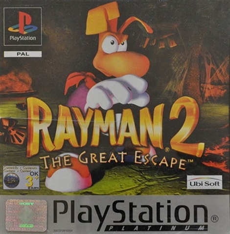 N64 - Rayman 2 The Great Escape (Complete in Box / A / With Manual