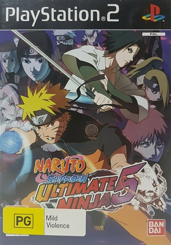 Naruto Ultime Ninja 5 (dublado) para ps2 - Escorrega o Preço