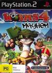 Jeu Worms 4 Mayhem – Version PlayStation 2 Complète En Très Bon état