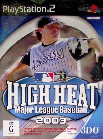 High Heat Major League Baseball 2003 - CeX (AU): - Buy, Sell, Donate