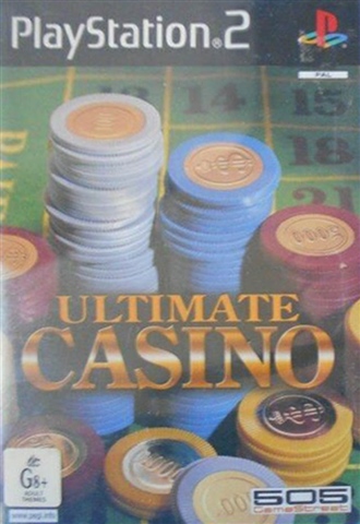 Jeu PS2 Ultimate Casino - Jeu De Casino Complet Pour PlayStation 2, Bon état