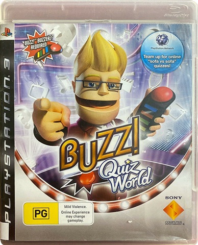 Buzz! Quiz World Review for PS3 Buzz