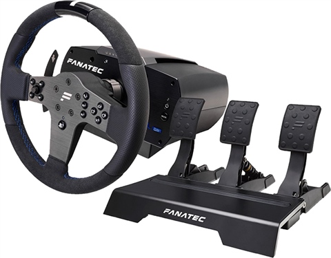 ③Fanatec CSL Elite Wheel BaseV1.1、ペダルセット（Fanatec Releases 