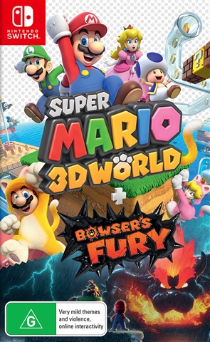 Super Mario 3D World + Bowser's Fury - Nintendo Switch, Join Mario, Luigi,  Princess Peach and Toad on a quest to save the Sprixie Kingdom in Super