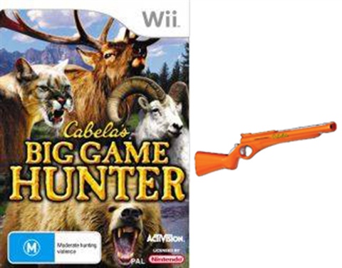 Cabela Big Game Hunter Gun CeX (AU): Buy, Sell, Donate