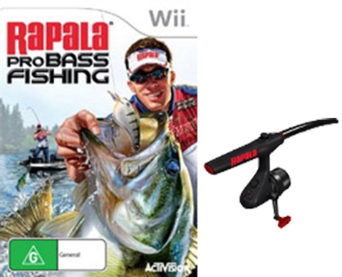 Rapala Pro Bass Fishing + Rod