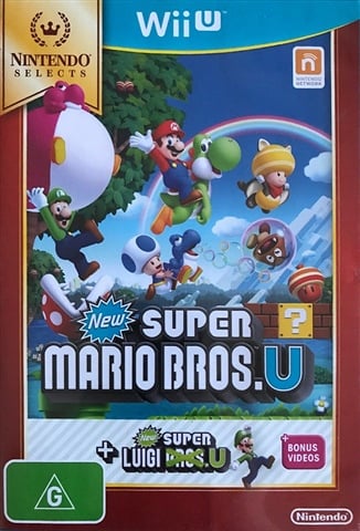 New Super Mario Bros U/New Super Luigi U *9318113991827* - CeX (AU ...