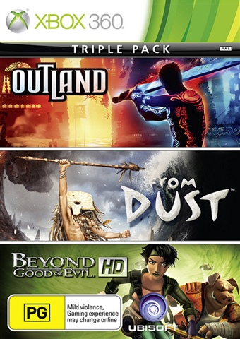 Outland/From Dust/Beyond Good & Evil HD - CeX (AU): - Buy, Sell, Donate