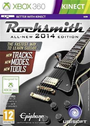 Rocksmith Authentic Guitar Avec Câble Guitare Real Tone USB Xbox 360