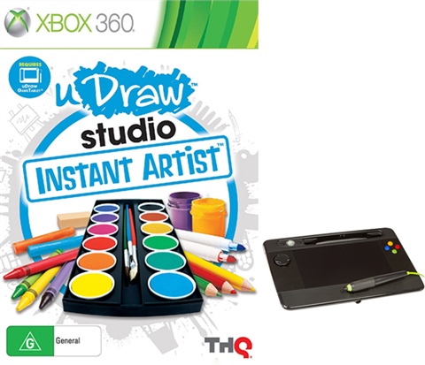  uDraw Game tablet with uDraw Studio: Instant Artist - Xbox 360  : Video Games