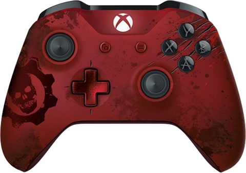Xbox One Official Gears of War Crimson Omen Wireless Controller