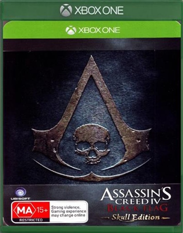 Assassin's Creed IV: Black Flag - Skull Ed. w/Artbook, Lithographs ...