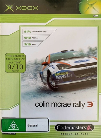COLIN MCRAE RALLY 2005 - Xbox 1 - PAL FR - Jeu NEUF sous blister