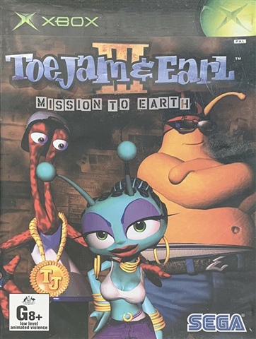 Jeu Xbox ToeJam & Earl III Mission To Earth COMPLET PAL FR - Très Bon état