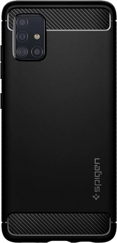 Spigen Rugged Armor Case for Samsung Galaxy A51 Black CeX (AU