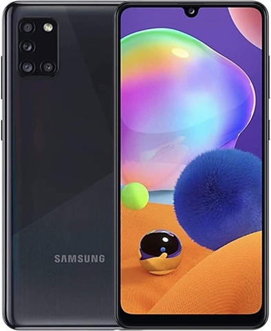 Samsung Galaxy A31 Dual Sim (4GB+128GB) Prism Crush Black, Unlocked B ...