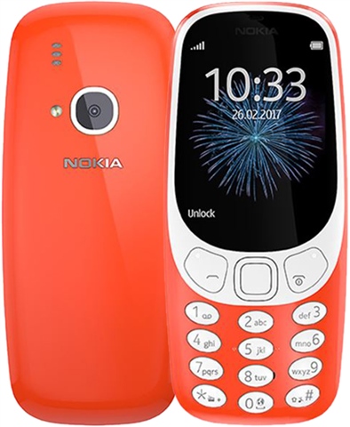 nokia 3310 warm red